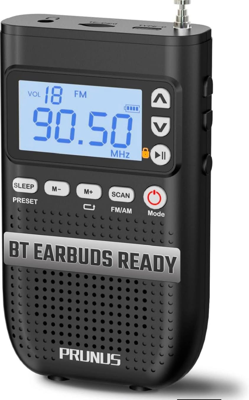 راديو جيب PRUNUS J_618
موجتين AM FM
بلوتوث
رام
شاشه دجتل
شحن بطاريه ليثيوم قابل للشحن ٣.٧ فولت ٢٤٠٠ ملي أمبير
منفذ شحن تايب سي شحن سريع
ساعه ومنبه
ميزه حفظ محطات مفضله
لوك جديد كارتون مامفتوح شرط يوصلك
منفذ سماعه خارجيه ايضا
اي استفسار خاص وبالخدمه 🌹


**إذا كنت صاحب هذا الإعلان وتريد حذفه لأي سبب، رجاءا أرسل رسالة إلى الدعم الفني**