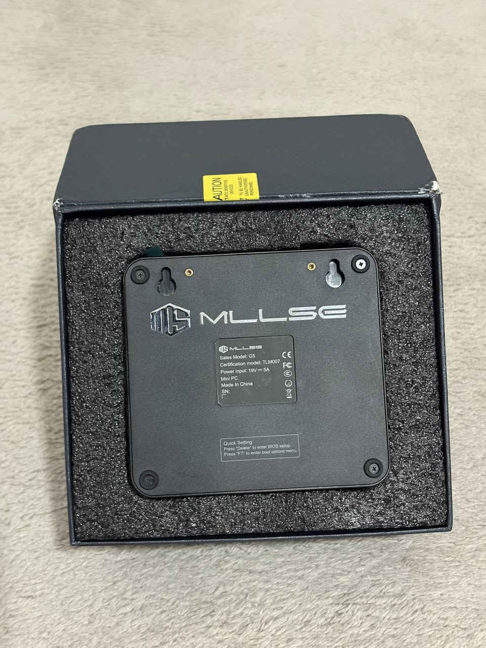 ميني بيسي mini pc معالج كور ٥ جيل ١٣ كامل ملحقات مواصفات قوي
Mllse G5
Intel core i5 1340P (12 core - 16 thread) 4.60 GHz
Ram 16GB ddr4
Ssd 512GB
سعر ٢٩٠ الف


**إذا كنت صاحب هذا الإعلان وتريد حذفه لأي سبب، رجاءا أرسل رسالة إلى الدعم الفني**