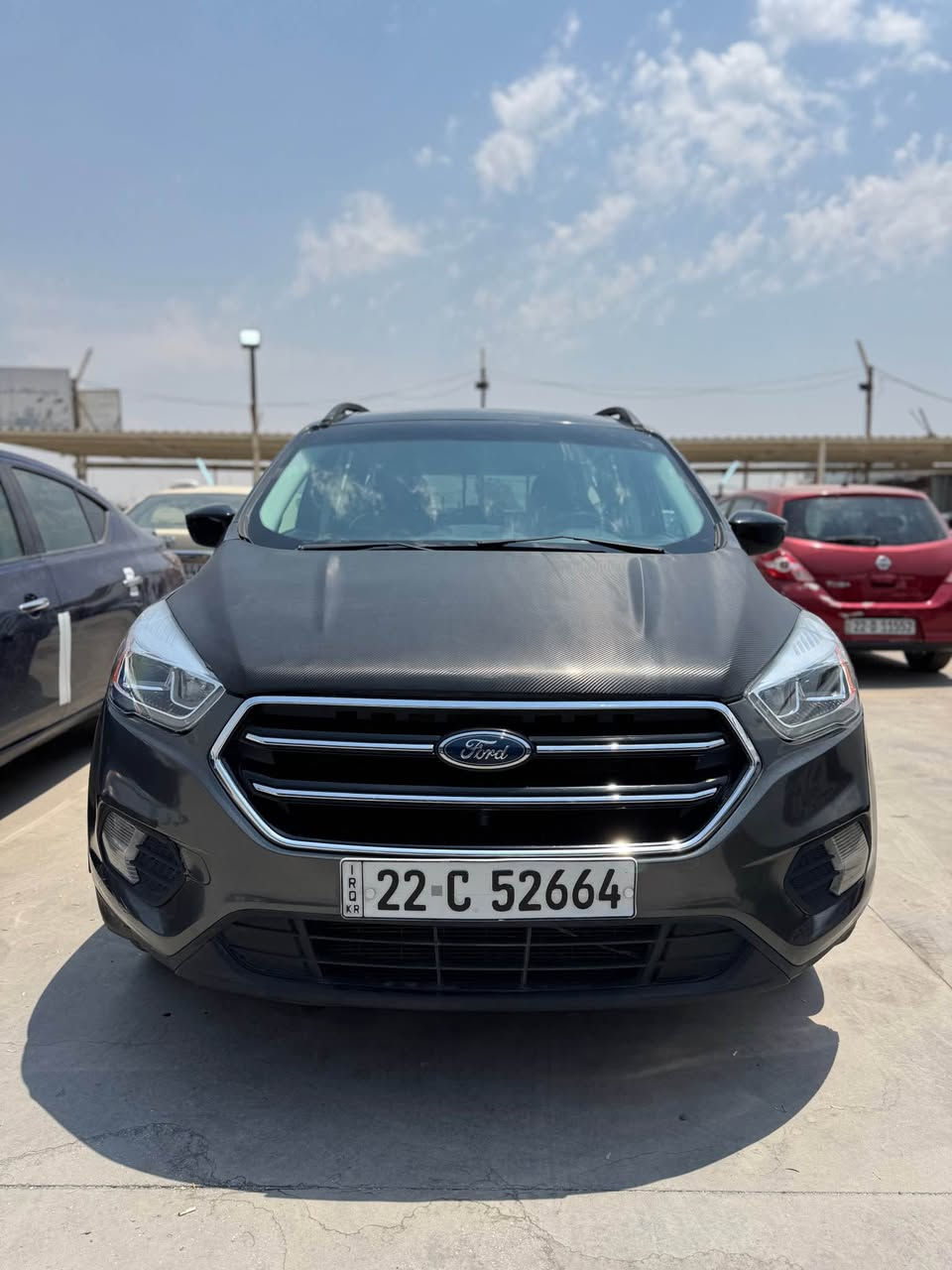 سعر بلااااش (( 77 )) $ 
*********** واتساب 

Ford escape 2017

سياره بيها ٣ قطعة سبغ بدون دواخل 
بدون شاصي و بدون لغد 

رقم سنويه هزة فحص جديد
باسمي سياره
سياره 4 سلندر حجم مكينه 1500
اقتصاديه كلش 

كير محرك كهربائيات تبريد وضع شركة
سياره اي نقص مابيها 

جاهزة بدون نواقص

مواصفات السيارة : فول ماعدا فتحه 

.. شاشة جبيرة .. كاميرا .... لايتات ليد .. لايتات زينون .. بك لايتات ليد .... حساسات امامي .. حساسات خلفيه ..
سعر 77 $
موقع السياره ( اربيل  ) وكل السياره شرط الفحص بالسونار أربيل, العراق
