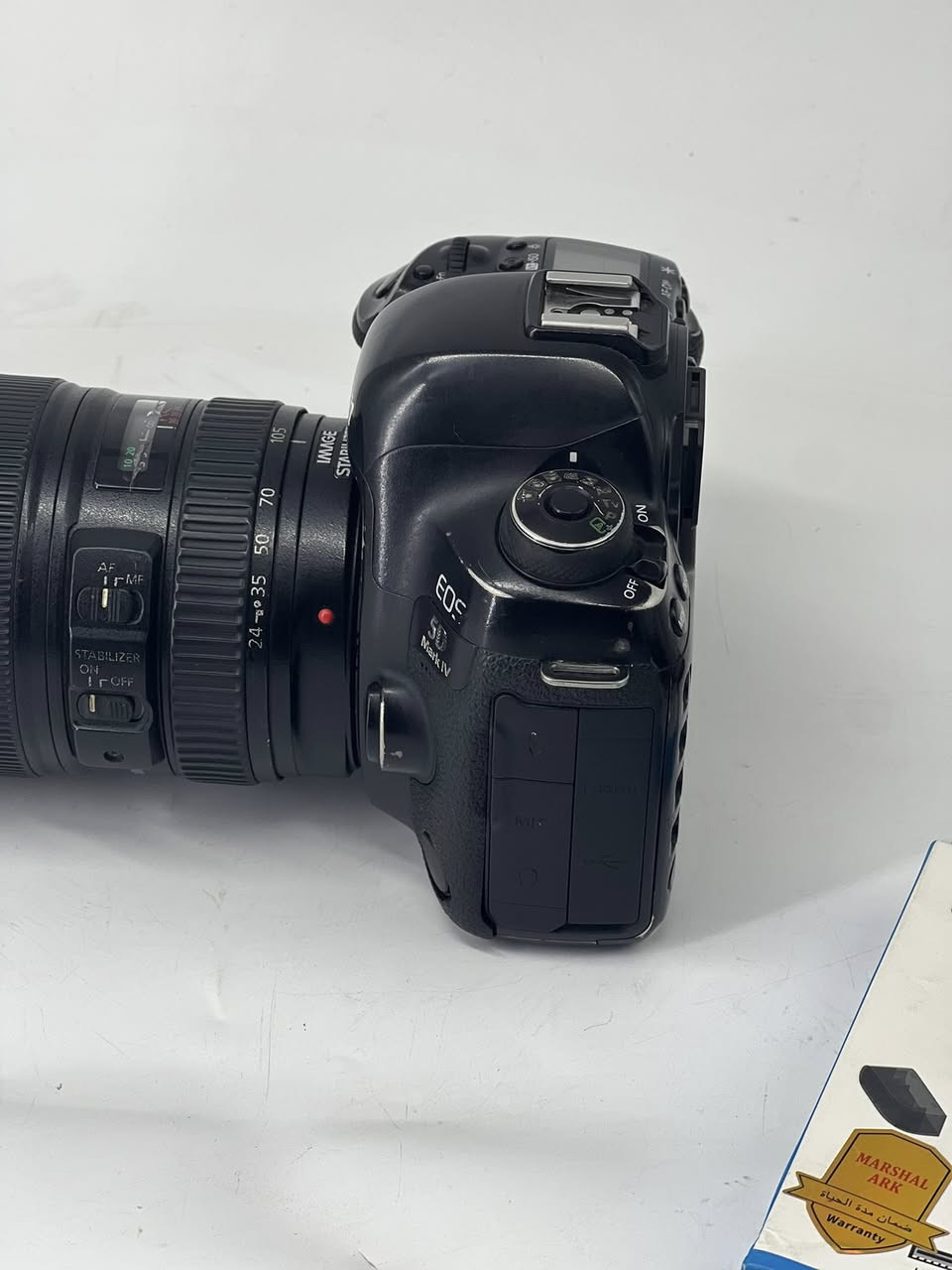 كأمره كانون   (💣 ✨5D Mark 4 📸💣) نضافه 80/100 كامل ملحقات
1- رام 32✅
2- حقيبه✅
3- حزام كتف✅
4- شاحنه اصليه ✅
5 بطاريه اصليه ✅ 
6- توصاله نقل صور ✅
يوجد توصيل كل العراق 🚚 السعر (⬅️900 الف ➡️) 
 ***********
