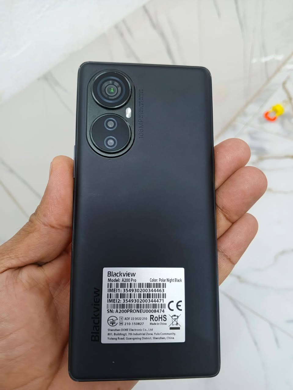 Blackview A200 Pro.
جديد بعده لزكه الشركه بي  ذاكره 256 شاشه منحنيه بصمه بالشاشه صوت ستريو بطاريه  عملاقه الجهاز جديد بمعنى الكلمه بدون ملحقات  
السعر 225
مكاني حله مركز 
يرهم مراوس


**إذا كنت صاحب هذا الإعلان وتريد حذفه لأي سبب، رجاءا أرسل رسالة إلى الدعم الفني**