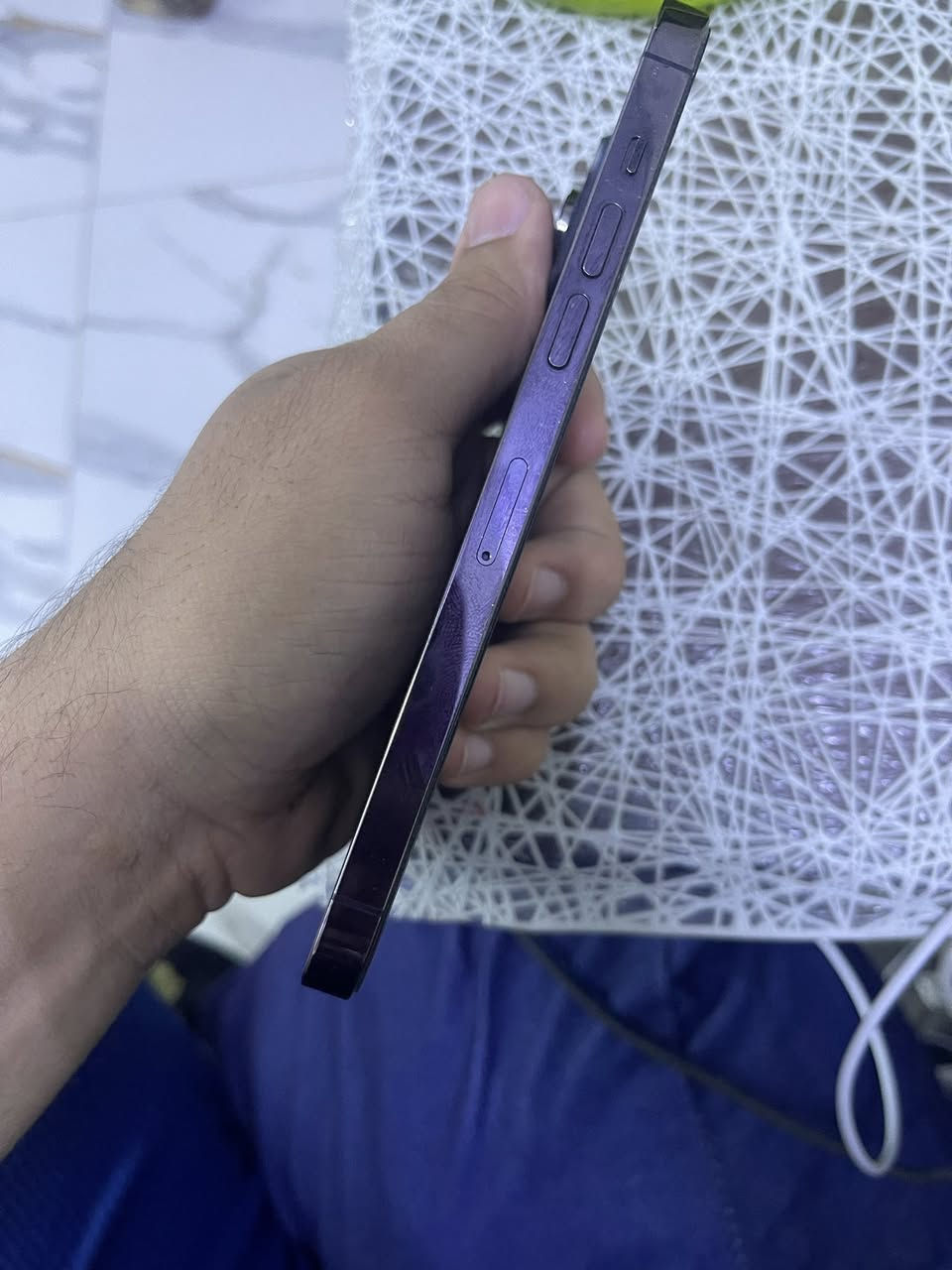 سلام عليكم ايفون 14برو ماكس شرق اوسط ذاكره 256 بطاريه 82 جهاز نضيف مامفتوح سعر 875وبي مجال مكان شعب ***********
