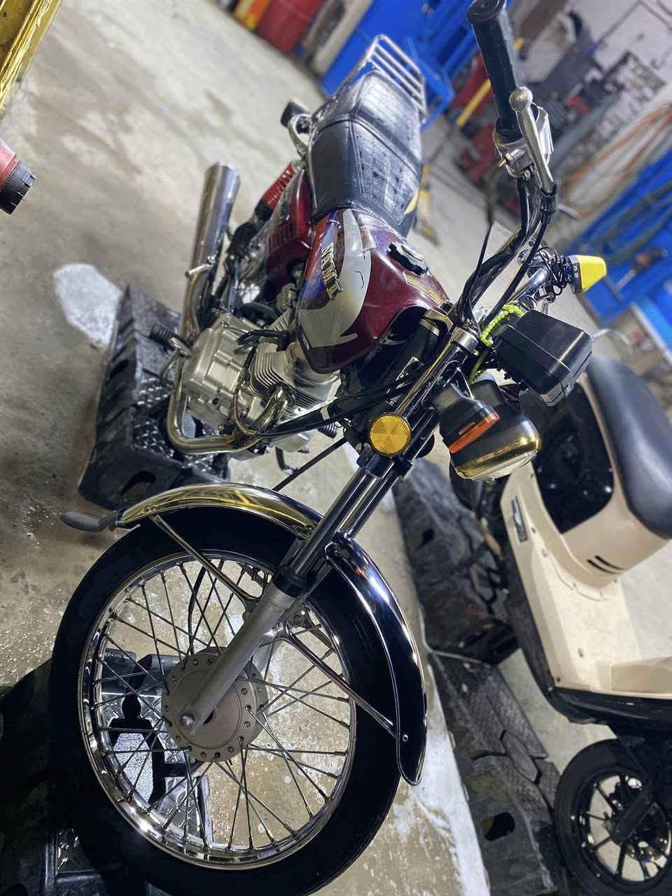 السلام عليكم دراجه نامه شلامجه موديل 2023دراجه نضيفه مكاني بغداد بعد سيطره الشعب القديمه قرب قوس بغداد.  ***********
