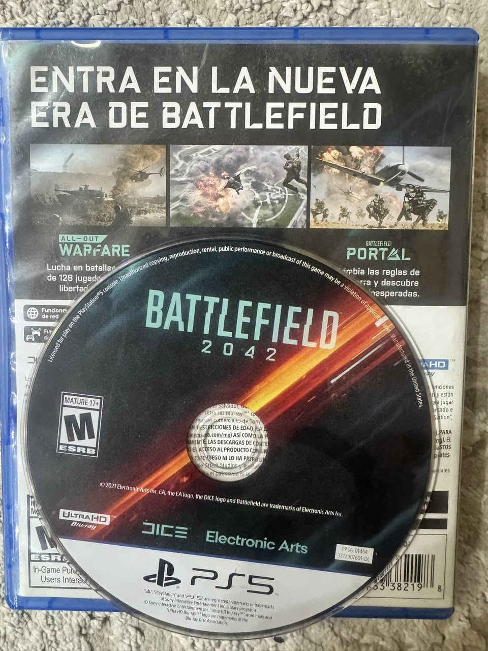 سلام عليكم شباب جمعه مباركة على الجميع .
شباب عندي ذني الاقراص للبيع مستعمله نضيفة شرط تجيني للبيت واشغلها كدامك كلها شغاله ومابيهة مشاكل يله نتفق عل سعر .
spider man 2 PS5
battlefield 2042 PS5 
العنوان شارع فلسطين تقاطع الصخره
*شباب اني مو ابو محل بس عندي ذني الالعاب اريد ابيعهن .
تواصل خاص او الاتصال ***********
