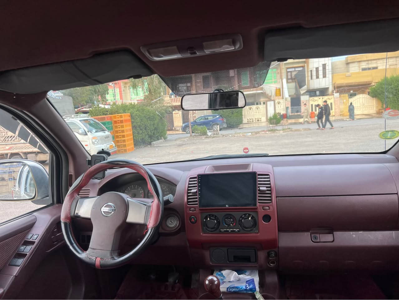 پیکاب ناڤارا 
مۆدیل ٢٠٠٨
ڕەقەم سەنەوی نوێ -بەناوی خۆم
سێ پارچە سبوخ بێ داخلی 
ناو سۆری مواسەفات سحودی
٤جام کارەبا 
گێڕ حادی-گێڕو مەکینە بەشەرت
شاشە ئایپاد و کامیر
رەقەم تەلەفۆن: 0.7.5.0.3.7.6.6.3.8.5 الرمادي, الأنبار
