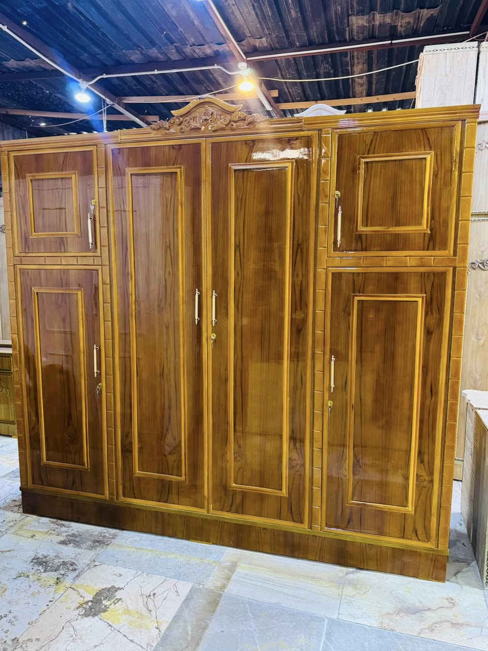 مرحبا 
متوفر لدي نجاره القريشي 
ابو 2  ب 185
ابو 3  ب 260
ابو 4 ب 350
ابو 5 ب 425
متوفر في جميع اللوان 
ابيض صاجي  رصاصي  اوفايت
لعنوان كربلاء شارع الحر 
مقابل عداديت الصناعه 
حازم القريشي 
انسب السعار 
و متوفر نقل و شد مجاني


**إذا كنت صاحب هذا الإعلان وتريد حذفه لأي سبب، رجاءا أرسل رسالة إلى الدعم الفني**