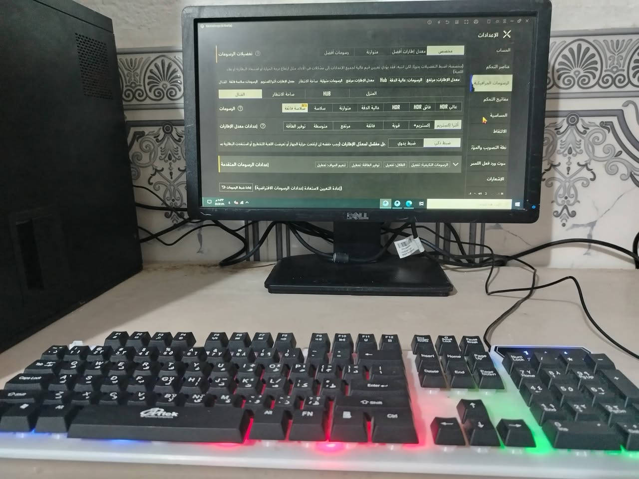 السلام عليكم  PC  الغه عربي
نوع:  Dell 
اسمه:  DESKTOP-C7755UO
ويندوز  10
رام 8 
اسم كرت الشاشة: Intel(R) HD Graphics

منصب عليها 
30Tools:  يفحصلك لايفون اي تبديل او خلل يكلك
Microsoft Store:  متجر ينزل مجاني 
iTunes يفرمت لايفون 
و روكستار 
ببجي يشغل 120 فريم 
سعرها 175


**إذا كنت صاحب هذا الإعلان وتريد حذفه لأي سبب، رجاءا أرسل رسالة إلى الدعم الفني**