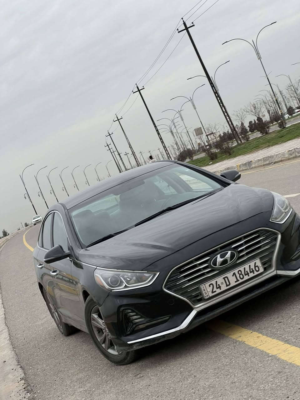 سوناتا امريكي موديل ٢٠١٨فول بصمة كشنات هيتر  ماعدا فتحة بدون ايرباك رقم دهوك بسمي  سنوية ورقم جديد بيها جاملخ خلفي صبغ بدون دواخل وبارد اشوي بجاملخ امامي محرك وكير شرط للاستفسار على الرقم ***********
