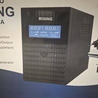 جديد حرفيا مستعمل فقط عدة ساعات 🔋 UPS RISING 2000VA – حماية وطاقة احتي...