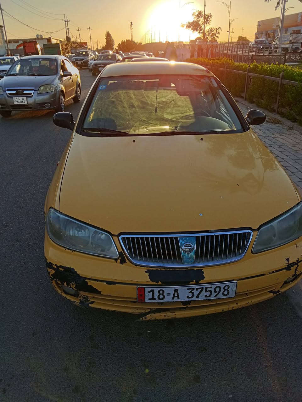 السلام عليكم من رخصت الادمن 
نسيان سني ياباني 2009 
تكسي الرقم الجديد بابل 
خليجيه السيارة 
صدر امامي خلفي كله قبل أسبوع شديته
محرك كير كله جديد غرامات مرور صفر
هيه مطولبه 69 الف
نقصه دعاميات امامي خلفي 
البكلايت الخلفي زوج 
للبيع السعر المطلوب 78 وبيه مجال 
للستفسار ***********
