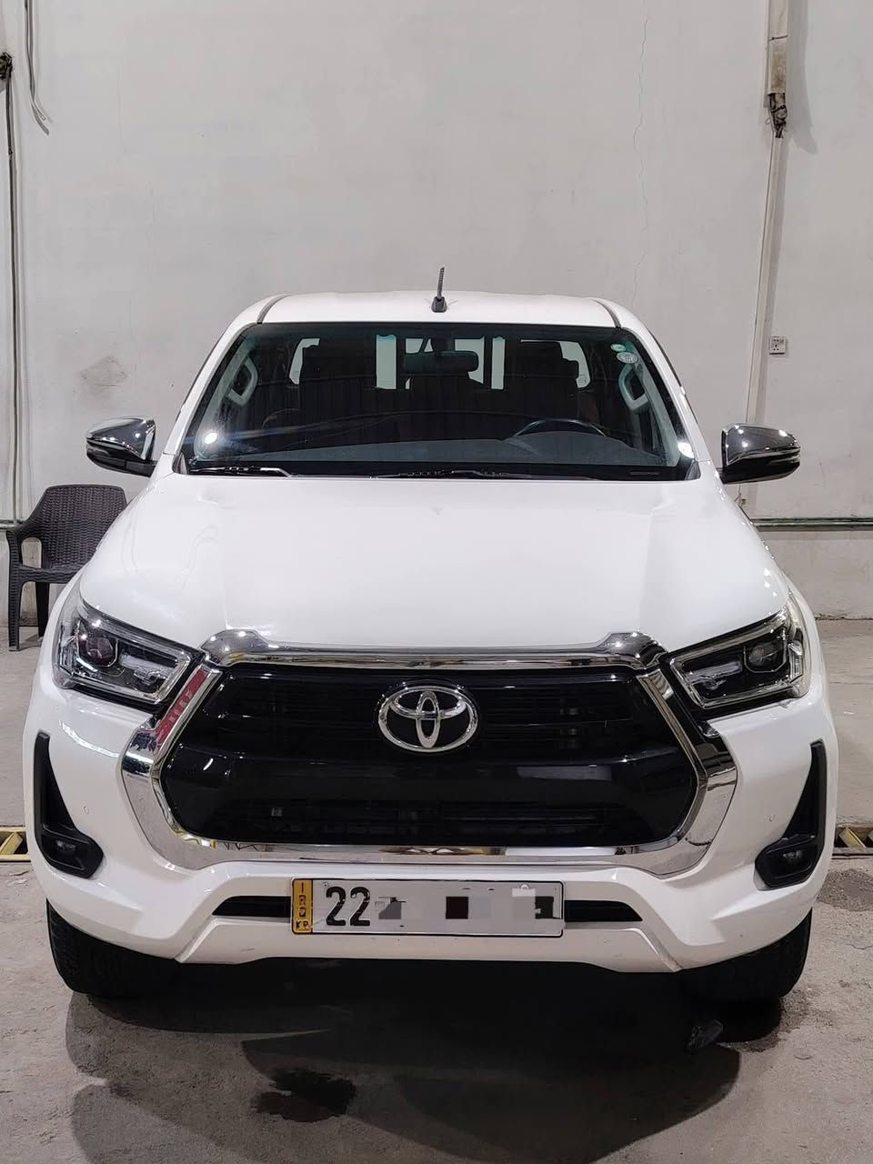 للبيع تويوتا هايلوكس موديل  2022 خليجية V6 بيها باب يمين واليسار تبديل مع صبغ موضح السونار

---$ الســـعر 209 محتاج كلش عندي مريض👇 $---

رقم اربيلتحويل مباشر 
ماشي 64 الف مكينة 4000
مري شفط

للأستفسار اتصال....[***********}
