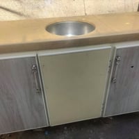 سنك المنيوم تفصال نظيف مرمر كوارتز وحوض ستيل  07748637757  125 الف
