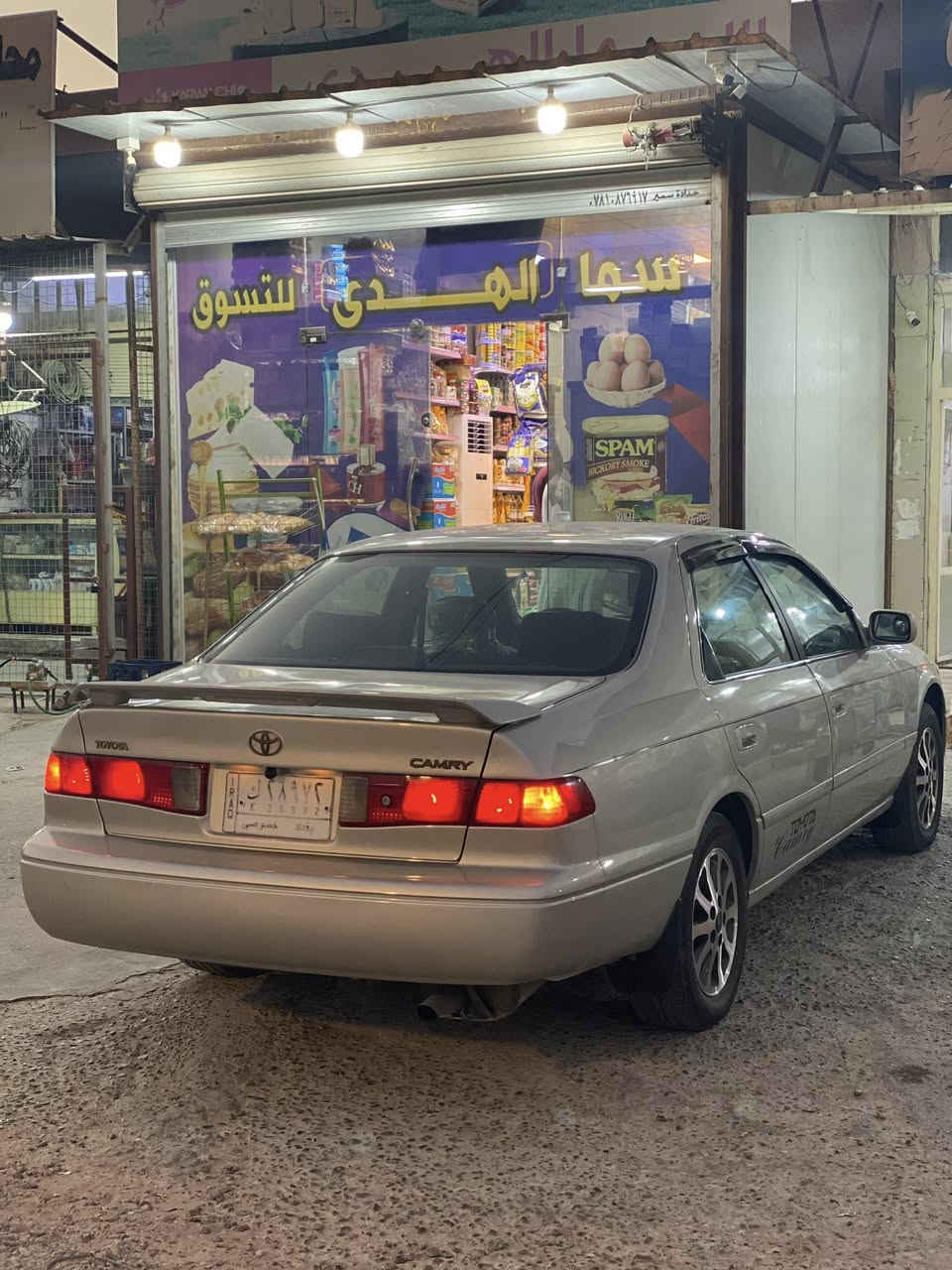 سلام عليكم
كامري موديل 2001 وارد امريكي 

رقم بغداد مشروع وطني بأسمي السياره 

مصبوغه عام اثر جراد 

حادثها جاملغ ايسر

مكفوله من الحادث القوي 

كفاله عامه كير محرك شواصي وكشر 

تبريد ثلج 

تدفئه 

دواخل كلها بلاد 

ضفيرة كهربائيات كلها بلاد ما بيها قطرة تيب 

سياره ما مخلي بيها اي نقص 

اضافه شاشه وكامره سماعات كلها مال كامري 20

سيارة جديده داخل وخارج 

منضومة زنون ناصي عالي 

اسف ع الاطاله 

السعر 80 وبيها مجال 

(***********)
