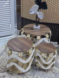 طبلات بوهيمي • طقم ٣ قطع • توصيل مجاني