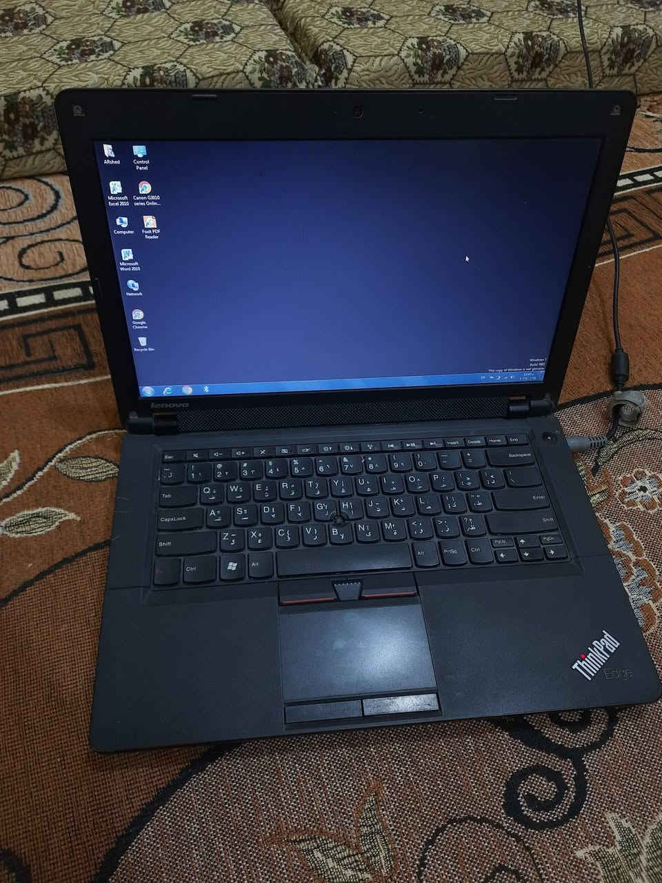 لابتوب لينوفه ويندز 7 للبيع
يفيد للدراسه والتصفح بس البطارية 🔋هابطه فقط 
شغال ع الفحص 
ملحقاته شاحنه اصليه وجنطه 
السعر 80 وبي مجال المكان الرمانه


**إذا كنت صاحب هذا الإعلان وتريد حذفه لأي سبب، رجاءا أرسل رسالة إلى الدعم الفني**