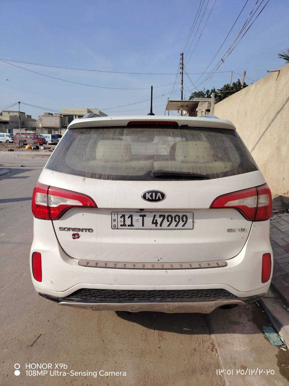 سلام عليكم
سورنتو 2015 sx
سبعه راكب.   سته سلندر.  محرك 3.3 اقتصادي
فول مواصفات.  رادار جانبي.   كامره خلفيه.  مري شفط.  صندوك كهرباء.  كراسي كهرباء.  تدفئه و تبريد بالكشنات. 
بيه صبغ حزام 
رقم بغداد بأسمي 
مكان كربلاء
سعر 145 
***********
