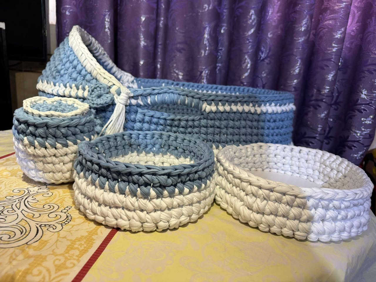 عندي سرير بيبي مع سلات ٣ بأحجام كبير وسط وصغير للبيع المباشر
متوفر توصيل لكل المحافظات 3


**إذا كنت صاحب هذا الإعلان وتريد حذفه لأي سبب، رجاءا أرسل رسالة إلى الدعم الفني**