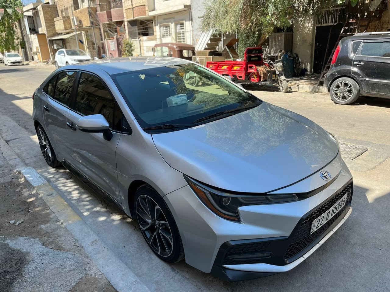 كورلا 2021 امريكي se رقم اربيل سنويه وهزه جدد باسمي ماشيه 116 الف مواصفات فول ماعده الفتحه بصمه السياره حادثه جاملغ خلفي وباب الباب مبدله والجاملغ مصلح وصور الحادث موجوده بالمنشور مكان السياره بغداد الاعظميه لاستقسار اكثر 
***********
