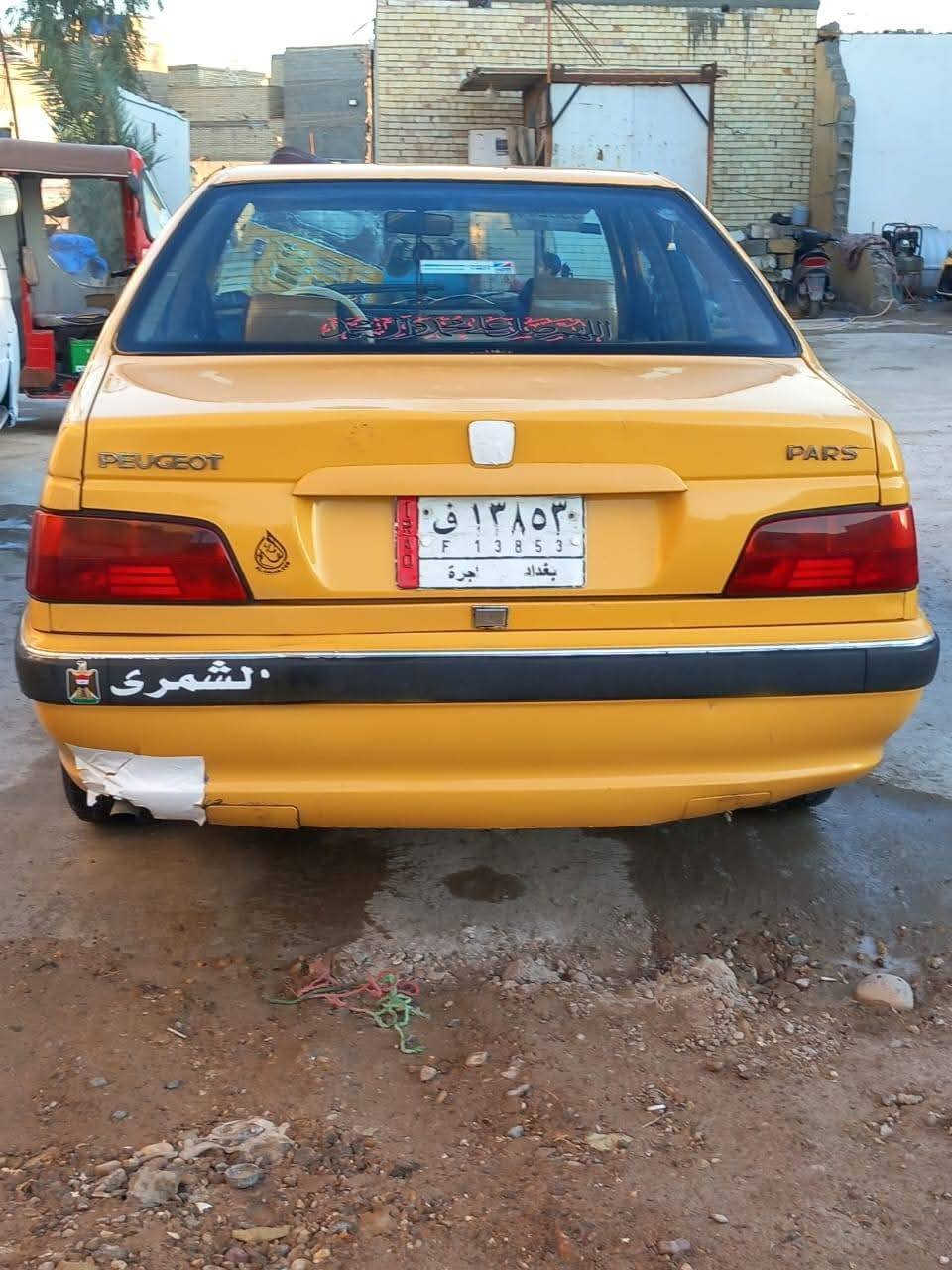 السلام عليكم
بيجو بارص 2015 كير مكينه خير من الله تخم تاير تدفه تبريد كهربايات كله شغاله. بيهه صبغ جاملغ خلفي والباقي مكفول. تحويل ثاني يوم. السعر. ٤٦. 
اتصال. ***********.
