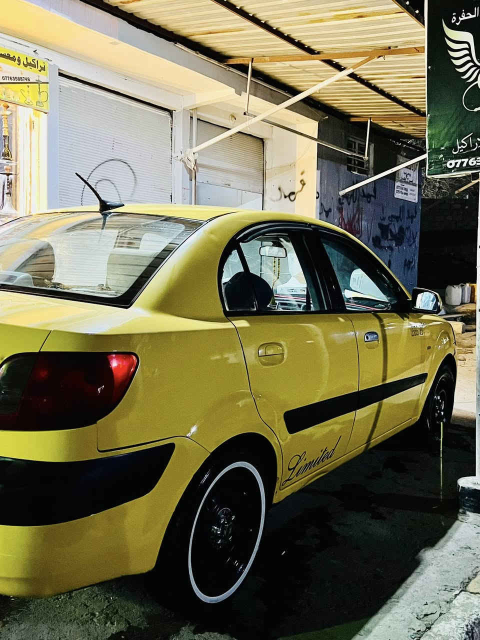 كيا ريو2008 صبغ جاملغ الكدام  رقم الانبار                       للستفسار ‭0770 811 2851‬
