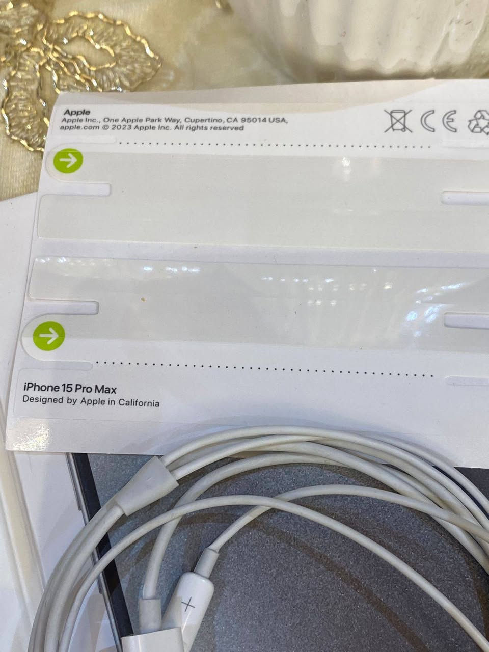 عندي ملحقات ايفون 15 برو ماكس إصليات امانه شرط سعرهن 30 الف شرط الفحص توصيلهن مجاني وع فحص


**إذا كنت صاحب هذا الإعلان وتريد حذفه لأي سبب، رجاءا أرسل رسالة إلى الدعم الفني**