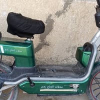 دراجة شحن • بطاريات جديدة • شاحن موجود