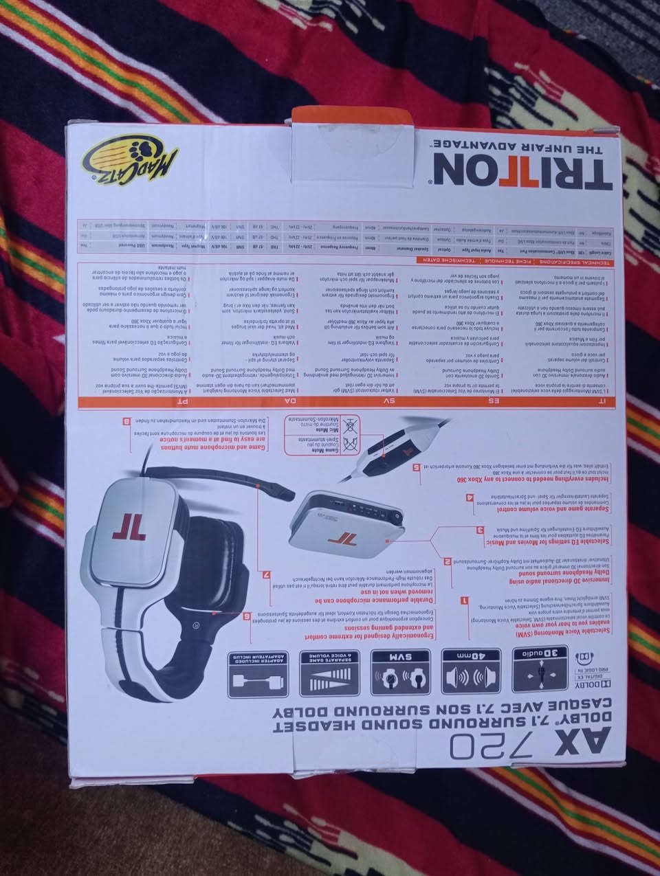 ​🎧 للبيع: سماعة الألعاب TRITTON AX 720 الأصلية
السعر 40 مع التوصيل


**إذا كنت صاحب هذا الإعلان وتريد حذفه لأي سبب، رجاءا أرسل رسالة إلى الدعم الفني**