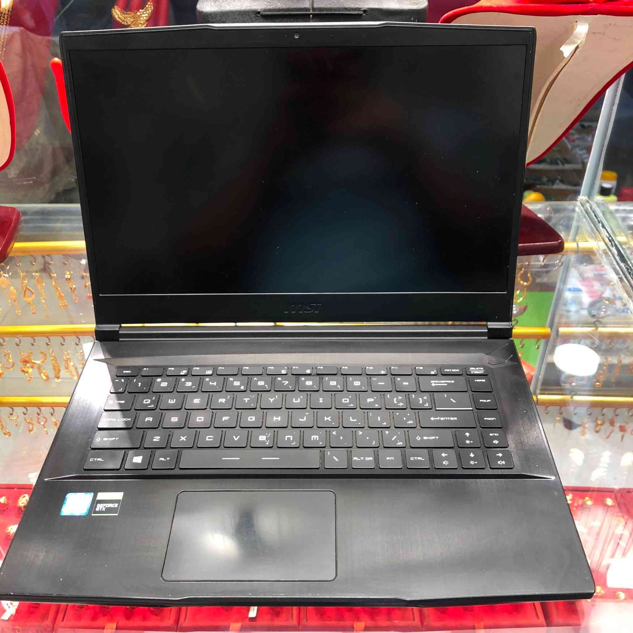 msi Gf63 Thin 9sck 
Cpu : cor i5-9300H 
Gpu : Gtx 1650 with Max-Q Design GDDR6
Monitor : 1920x1080 60HZ IPS 

السعر : 675 الف

للتواصل واتساب: https://wa.me/+9647737005579


**إذا كنت صاحب هذا الإعلان وتريد حذفه لأي سبب، رجاءا أرسل رسالة إلى الدعم الفني**