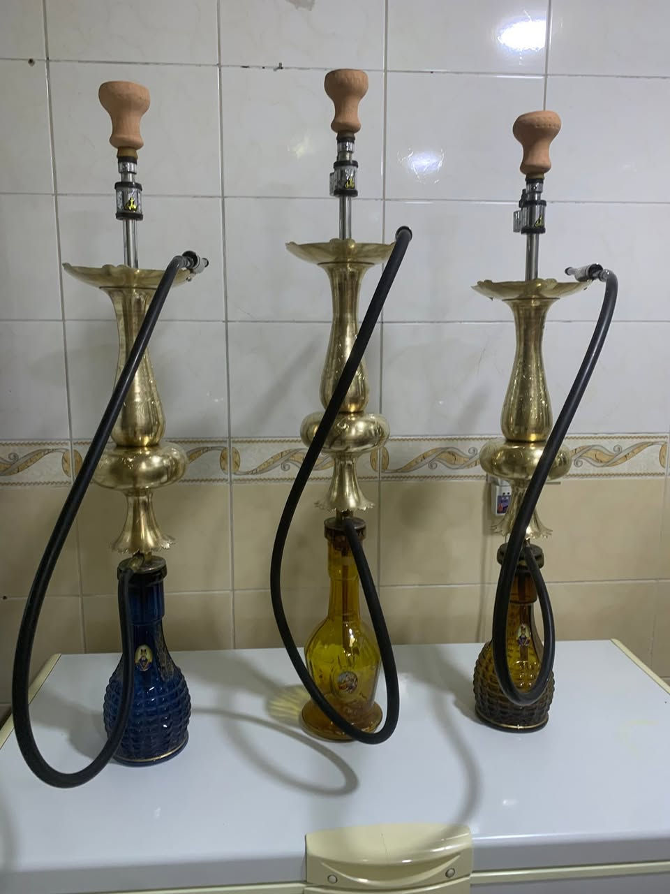 للبيع نراكيل طه أصليات كلش انظاف سعر القطه 65الف مكاني أربيل عنكاوة الشاري يتصل ***********المشاري ليتعب روحة
