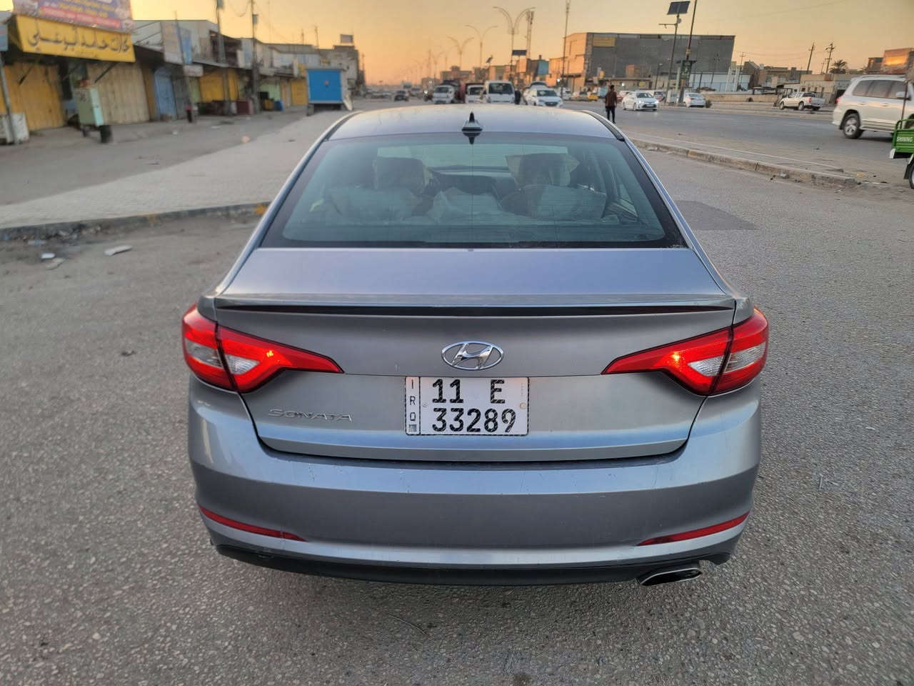 السلام عليكم  سوناته موديل 17 وارد أمريكي  بيه جاملغ  وبنيد وجاملغ الخلفي بي رش مكاني بالحله  السعر 104  مكينه 2400 رقم بغداد نكليزي  
***********
