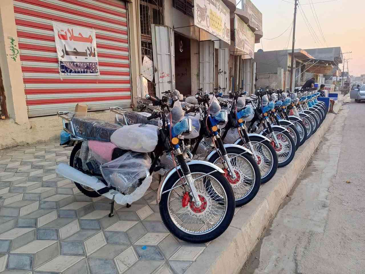 ياالله //الأخوين للدراجات 🛵
الإستفسار ***********☎️☎️***********  
وصل الجديد وزيروو 
📍التايكرر ال 25 دشبول يعرض فديوو بلوتوث 🟩
📍سيفان ال 25 دشبول يعرض فديوو بلوتوث 🟪
ٕ
📍التايكرر ال 25 دشبول الايباد الحديث 🟨
📍السيفاان ال 25 الاسووود، دشبول الايباد 🟦
📍النامة ال 27 الاصلي مواصفات شلااامجة 
مكان ////الصويرة شارع السبيس تقاطع حي الزهورر
