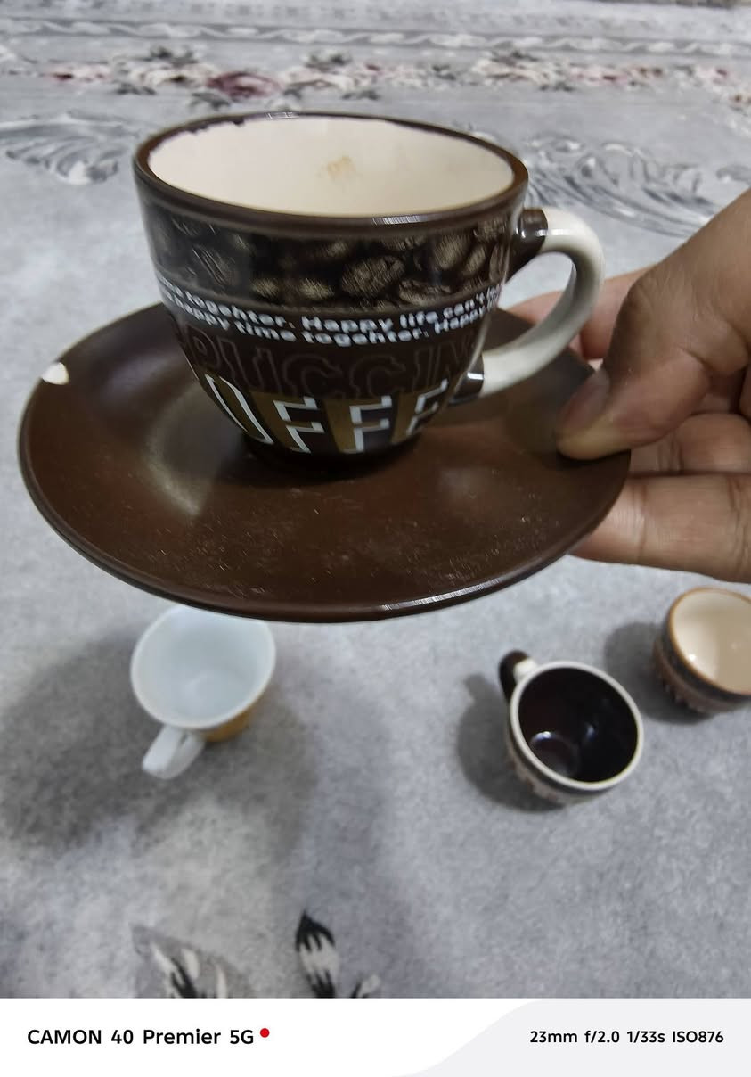 السلام عليكم
للبيع 

مجموعة اكواب قهوة باشكال مختلفة 

حامل كبسولات دوار


**إذا كنت صاحب هذا الإعلان وتريد حذفه لأي سبب، رجاءا أرسل رسالة إلى الدعم الفني**