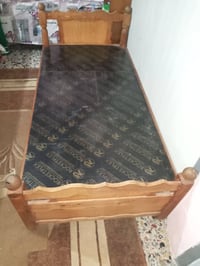 سرير خشب • نفر واحد • تكمه