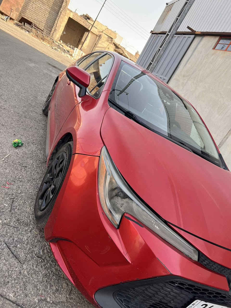 السلام عليكم
تويوتا كورلا 2020 للبيع فقط
بانزين
ضرر فقط بنيد (تبديل)
( ايرباك)
رقم دهوك تحويل مباشر بأسمي
ماشية 98الف ميل
مكينة 1.8
فئة سيارة le
مواصفات
شاشة ابل كار بلي + كامرة
سايد بريك دكمة
فول تحكم ستيرن

مكان السيارة الموصل/الجانب الايمن
السعر 139ورقة
صور الضرر مرفقة ايضاً مع الصور
للاستفسار  
***********
