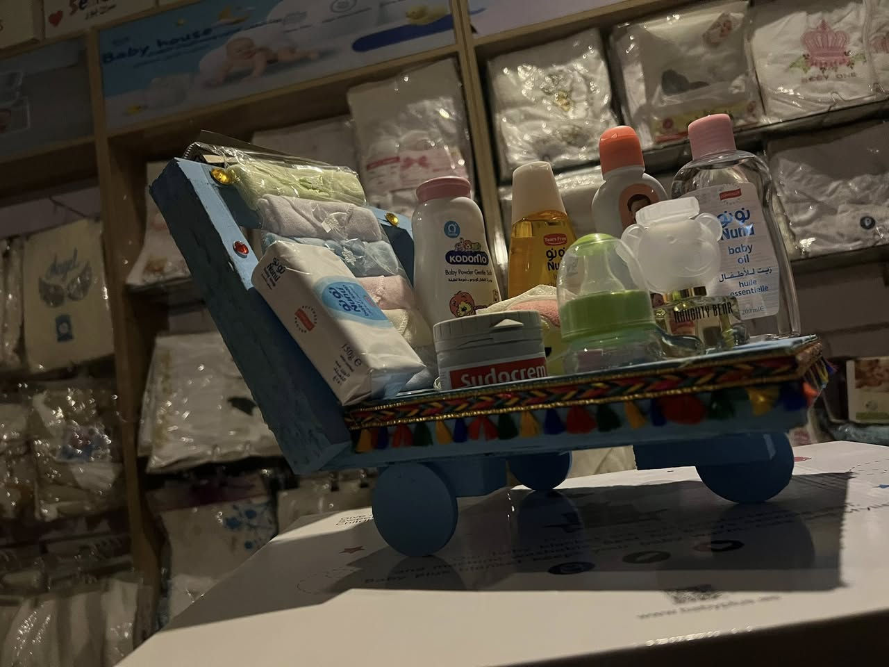 عالم الاطفال ❤️❤️مستلزمات الاطفال ♥️🌙بكج رمضاني 
متوجدين من (8 صباحاً )الى ،(11 مساءً )
يوجد تجهيز كامل للطفل حديث الولاده
الكياته والنزاكه بس يمنه و الاسعار بس يمنه 😎تنويه ❤️يوجد خدمه توصيل لجميع المحافضات


**إذا كنت صاحب هذا الإعلان وتريد حذفه لأي سبب، رجاءا أرسل رسالة إلى الدعم الفني**