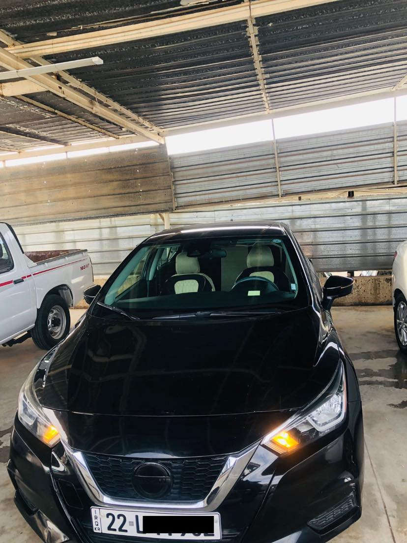 نيسان ڤيرسا موديل  2021    بدون سبغ
ره قه م و سه نه وي  جديد 
هه ر چار تايه جديد 
گير و محرك شرت 
سه ياره SV 
سعر 127 و مجال 
رقم تلفون   ***********
