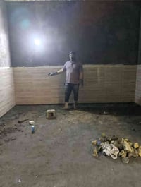 نعطيك لفظل بلعمل وظمان بلعمل خلفه سيراميك والباخ وابياض واشتاكير وشغل ...