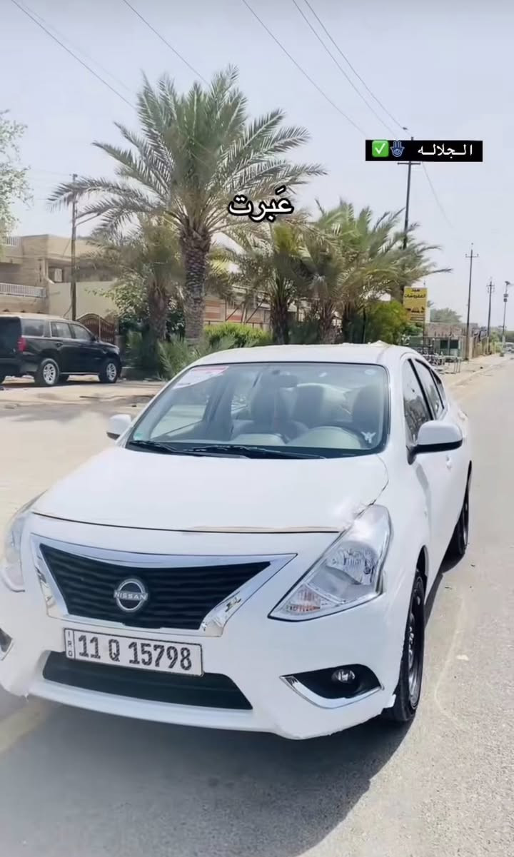 سلام عليكم نيسان صني للبيع مديل 2024شكل الجديد الهندي المرغوب معروفه مواصفاته السياره كفاله عامه فقط بيه شخط بل باب الامامي صغير السياره تحكمات ستيرن شاشه تبريد خير من الله كير محرك كفاله السعر 135ورقه وبيه مجال الرقم  ***********

