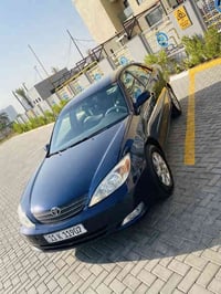 كامري 2003 وارد امريكي حادث بنيد فقط محرك ٤ سلندر السيارة على ايد وحدة...