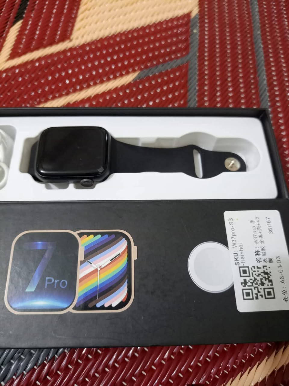 ساعه Watch7برو مال امزون
مع علبه ملحقات كاملة وباركود
السعر 30الف مع توصيل مكاني بغداد


**إذا كنت صاحب هذا الإعلان وتريد حذفه لأي سبب، رجاءا أرسل رسالة إلى الدعم الفني**