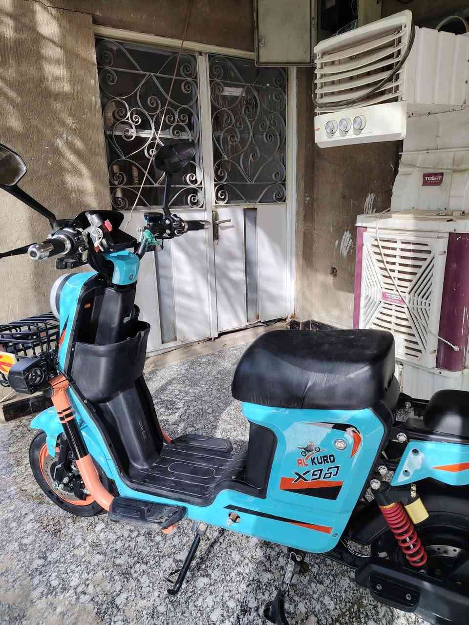 اسلام عليكم بايسكل للبيع نضيف بطاريات عدد ٥كبير سعر 450 وبي مجال بسيط *********** مكاني بابل محاويل
