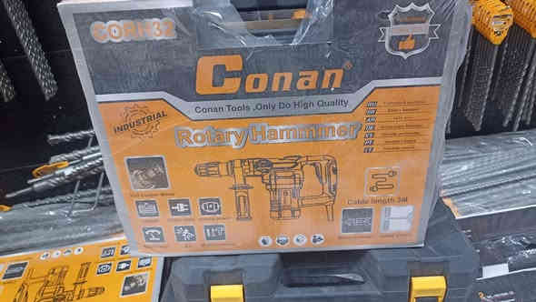 همر ميلتو 1500واط .
مع تحويلة للطوبة وكالة وكالة وكالة .
125 الف 
2 دريل همر ماركة كونان وكالة  1400 واط
110 الف .
متوفر عنوان نجف مقابل قرية الغدير عامود رقم ٢٧٠
فرع الموسسة العالية 4طوابق 
***********  
موجود توصيل كل محافظات العراق .5 الف
