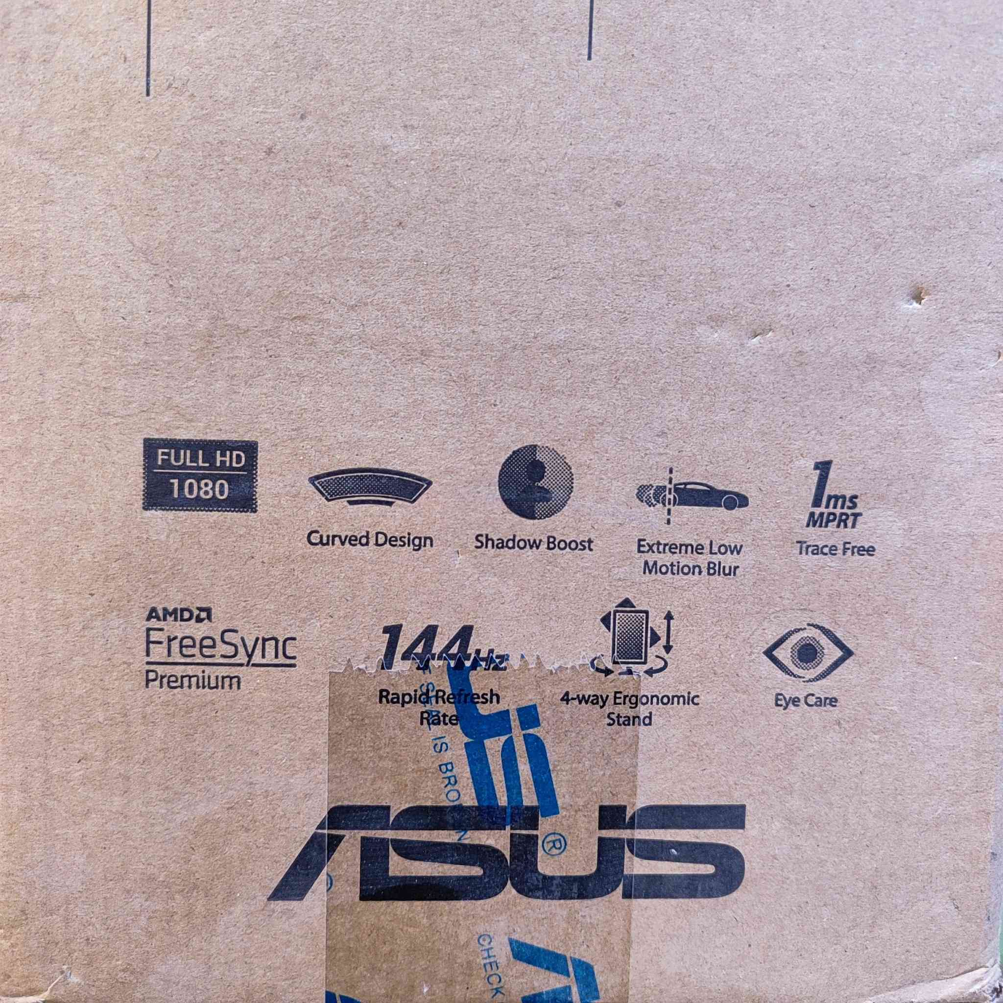 شاشة نظيفة ١٠٠٪ للبيع 

ASUS VG24V (curved design)

-(دقة الشاشة): 1920x1080

-(الهرتزية): 144.000 HZ

-1ms MPR


**إذا كنت صاحب هذا الإعلان وتريد حذفه لأي سبب، رجاءا أرسل رسالة إلى الدعم الفني**