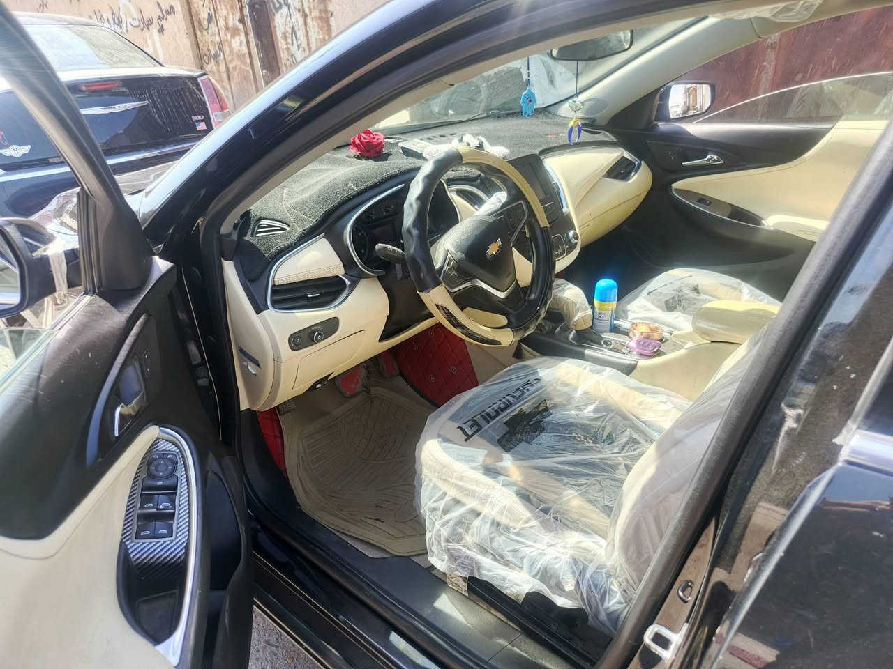 ماليبو موديل 18رقم نجف نكليزي مشروع وطني مكفولة كلين بدون حادث كامل مواصفات 5بصمات صورالحادث بلمنشور السعر 110///***********
