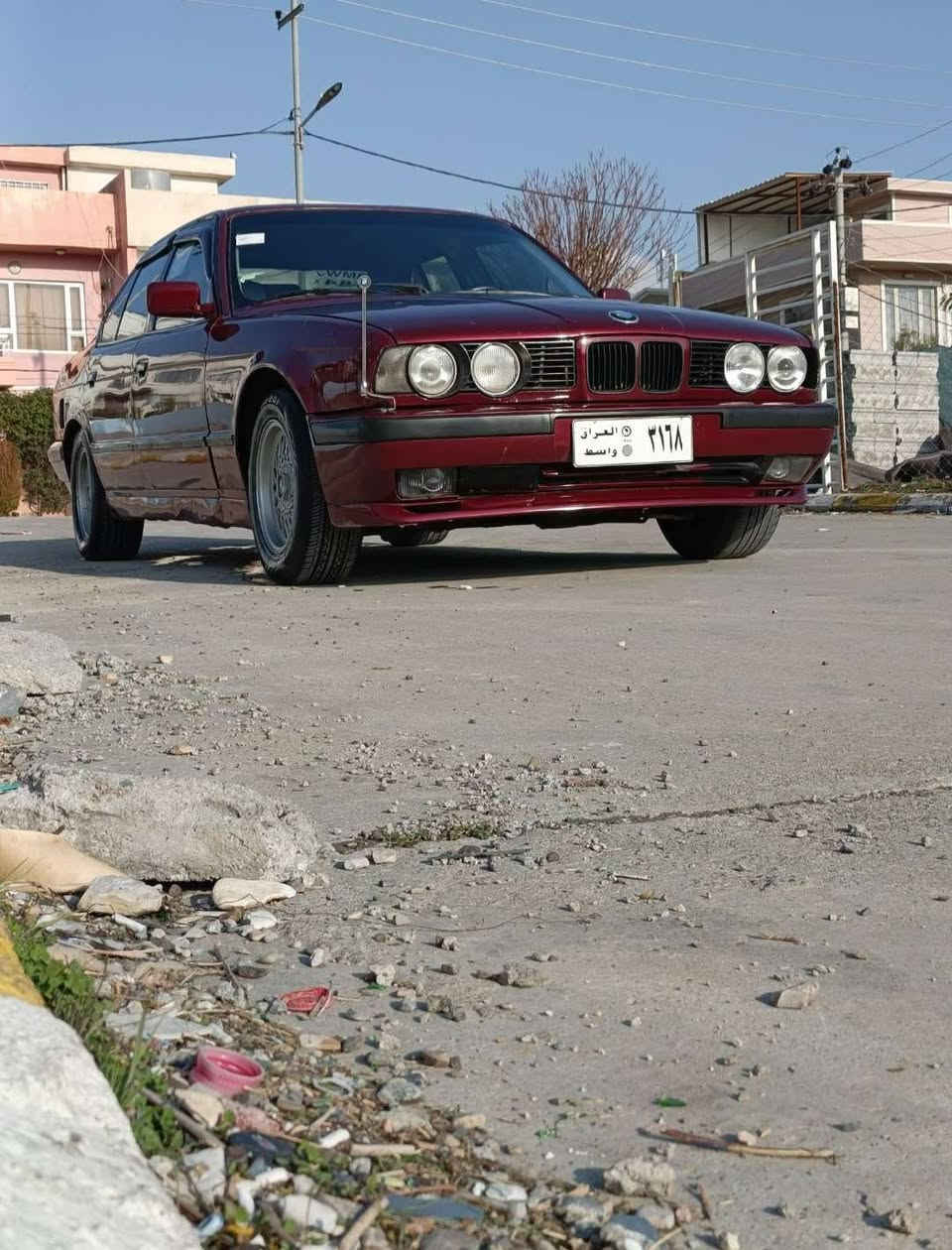 سرتا به ناوی خوا 
بیم لوک دانسقه م بو هیناون 
زور زور جوانو ریکو پیکه 
له قوتی خوی بیزاره 
520i
دوکه ل بو غار سرف به شرتی 1000فیتر
ئه کسل قوفل
کاردنی لوک
کاربره بای به شرت 
کوشن جلدی بیلاد
دو جام کاربا
سلایت
دعامیm
لایت زینون 
شاشه ئایپات
ئیمپی فایر
مودیلی 1991
سیارکی زور جایز بی مسروف
تایه ویلی موشبک بلادی
سیاره که ئارمی پلاستیک سلیمانیه ئارم به شرت نیه به هه دی ئه دمی به س مالی مه دنی به شرت 
سعری 25گه له توزی معامله
شوین سلیمانی
ژ*********** شربازهير, السليمانية
