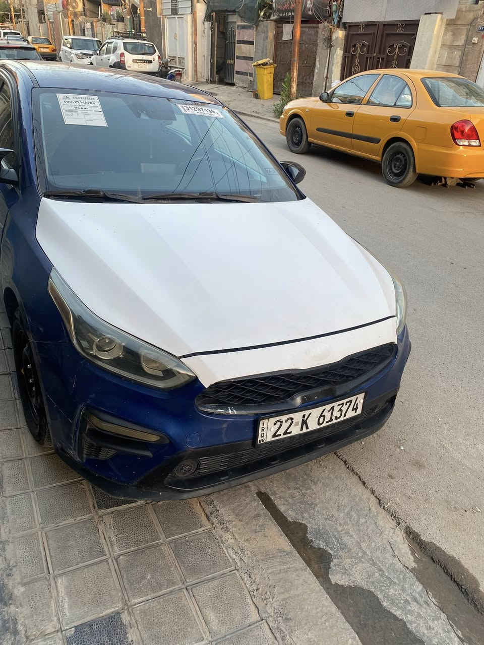 السلام عليكم
فورتي موديل 2019  وارد أمريكي حادثها جاملغ وبنيد بدون  شاصي ولغد وإيرباك مكفوله السياره خير من الله رقم أربيل بسمي تحول وكاله اني حاضر بيها منضومه غاز مدوشمه السياره بيها بارد بابتين من صفحه السايق فقط غير ذني السياره مكفوله محرك 2000 دوش السياره مال جناي كبل الشارع متصرف عليها ربع دينار مكاني بغداد الشعب 
 ***********
السعر اتصل وبيك خير وتدلل
