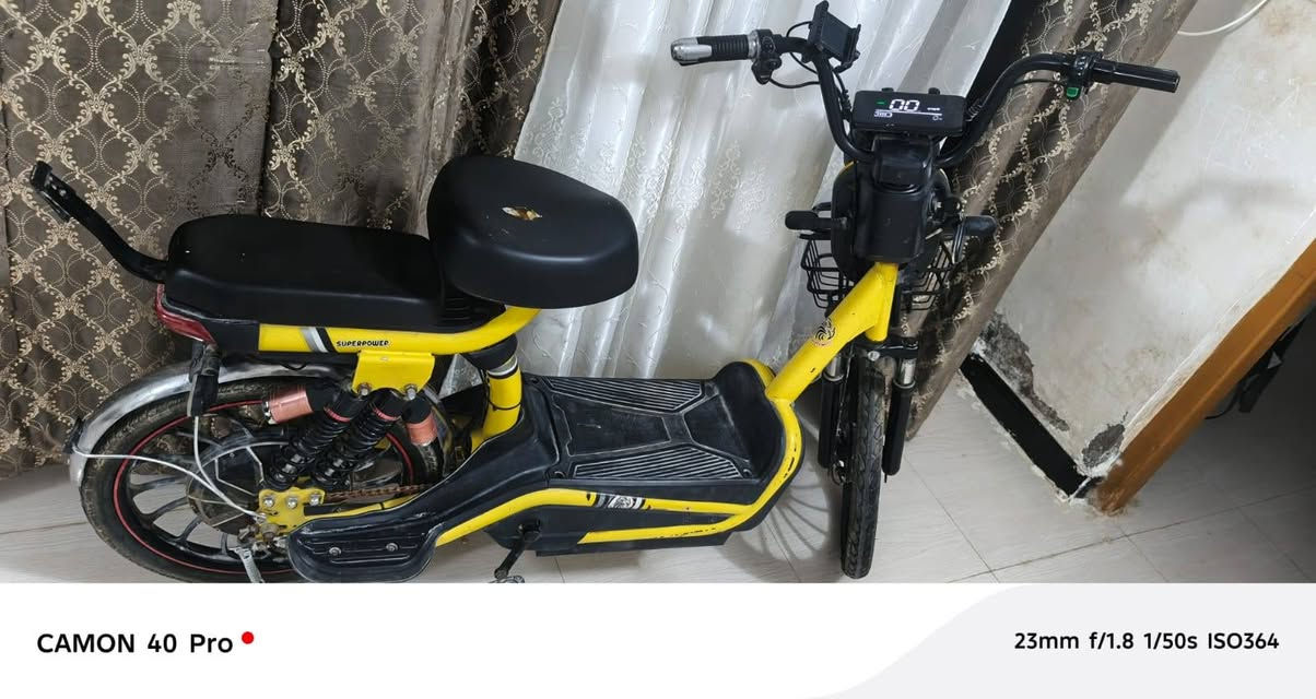 دراجة شحن للبيع كاملة ونظيفة
ماناقصة شي
السعر 350 وبيها مجال


**إذا كنت صاحب هذا الإعلان وتريد حذفه لأي سبب، رجاءا أرسل رسالة إلى الدعم الفني**