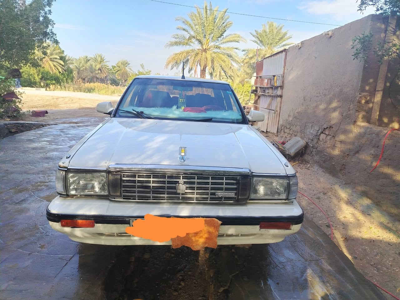 السلام عليكم سياره سيدان للبيع موديل 89 محرك بطه اثنين ونص رقم انكليزي  مداور ثاني يوم سياره مصفره مكان السماوه والوركاء سعر السياره 55 وبيها مجال رقم الموبايل ***********
