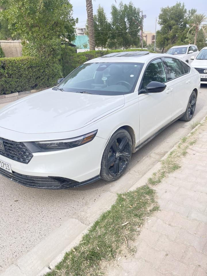 السلام عليكم 
هوندا اكورد سبورت L موديل 2024 هايبرد مكينة 2000 ماشية 30 الف مايل صور الحادث ورقم الشاصي موجودة بالمنشور السيارة بدون سونار افحص واشتري اي شي يختلف عن الحادث اني حاضر ويتم الاتفاق علي
مكان السيارة بغداد الوشاش للاستفسار ***********
*********** 
السعر 20000 $ شدتين وبيهة مجال
