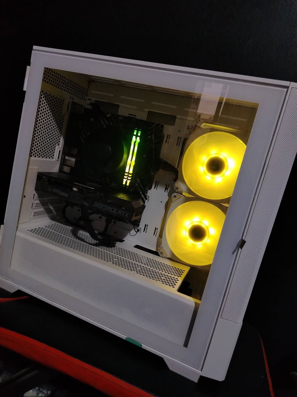 للبيع جديد ماخذه صارله اقل 3 أشهر كراتين كامله سعر 925 الف مكاني بغداد

i5 12400F
RTX 3060 12GB
SSD 1T
H610M-K ASUS
RAM 16GB 3600MHz
PSU 650W

مع ملحقات اضافيه هديه
كيبورد+ماوس+سماعه+ماوس باد اصليات


**إذا كنت صاحب هذا الإعلان وتريد حذفه لأي سبب، رجاءا أرسل رسالة إلى الدعم الفني**